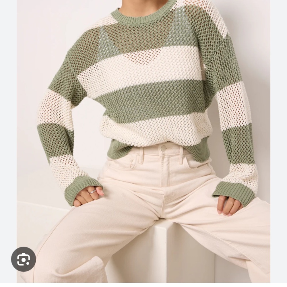 Z Supply Broadbeach Stripe pullover Sweater NWT!!